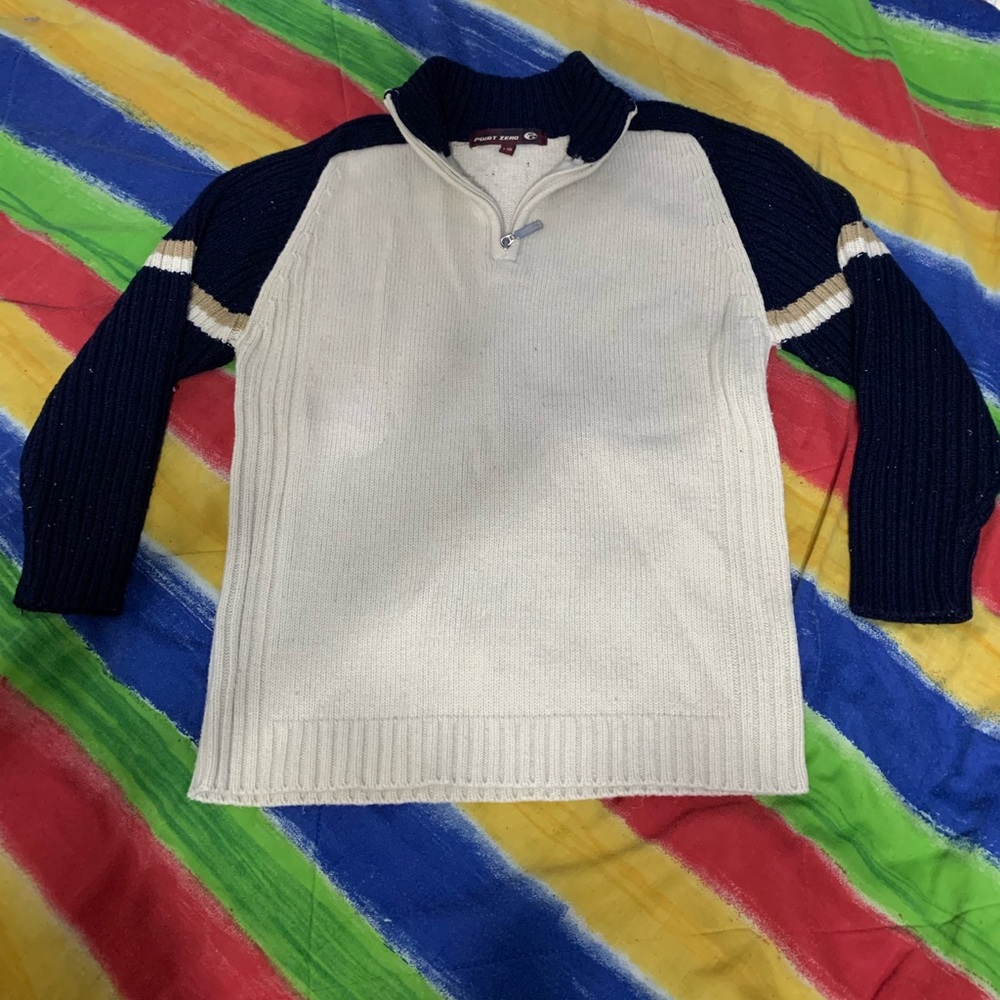Point Zero Half Zipper Sweater (Youth)